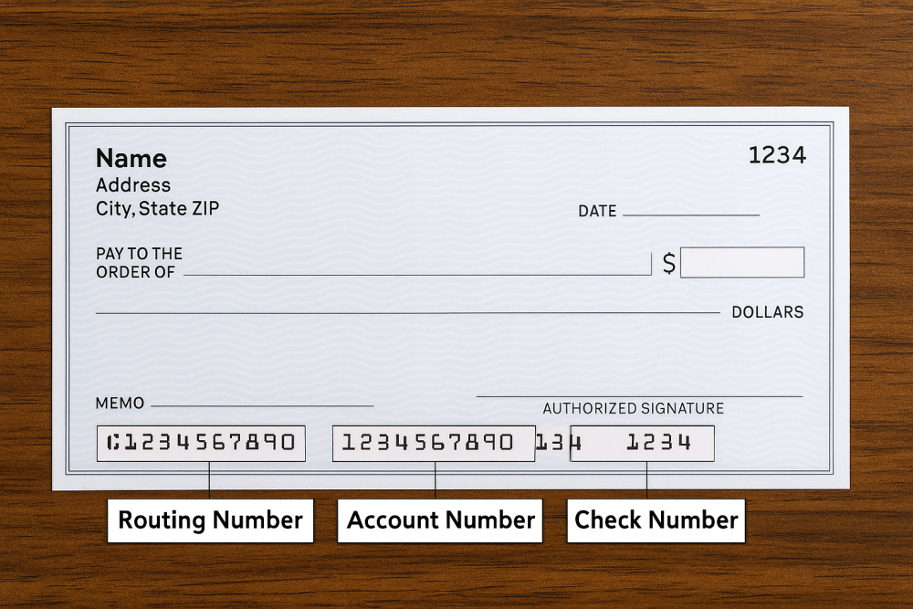 Where to Find the Routing, Account, and Check Number on a Check: Complete Guide with Examples